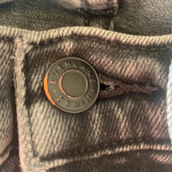 EVERLANE / Black Wash High Rise Ankle Skinny Jeans / 26 - Picture 4 of 5